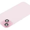 Заднє скло з магнітом MagSafe, NFC і шлейфом спалаху для iPhone 15 (Used OEM Pull: Grade C) (рожевий)