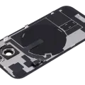 Заднє скло з магнітом MagSafe, NFC і шлейфом спалаху для iPhone 15 (Used OEM Pull: Grade C) (рожевий)