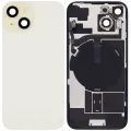 Back Glass w/ MagSafe Magnet & NFC & Flashlight Flex For iPhone 15 (Used OEM Pull: Grade C) (Yellow)