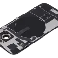 Back Glass w/ MagSafe Magnet & NFC & Flashlight Flex For iPhone 15 (Used OEM Pull: Grade C) (Yellow)