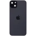 Back Glass w/ MagSafe Magnet & NFC & Flashlight Flex For iPhone 15 Plus (Used OEM Pull: Grade C) (Black)