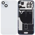 Back Glass w/ MagSafe Magnet & NFC & Flashlight Flex For iPhone 15 Plus (Used OEM Pull: Grade C) (Blue)