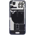Back Glass w/ MagSafe Magnet & NFC & Flashlight Flex For iPhone 15 Plus (Used OEM Pull: Grade C) (Blue)