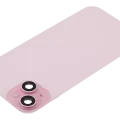 Back Glass w/ MagSafe Magnet & NFC & Flashlight Flex For iPhone 15 Plus (Used OEM Pull: Grade C) (Pink)