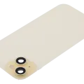 Back Glass w/ MagSafe Magnet & NFC & Flashlight Flex For iPhone 15 Plus (Used OEM Pull: Grade C) (Yellow)