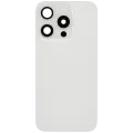 Back Glass w/ MagSafe Magnet & NFC & Flashlight Flex For iPhone 15 Pro (Used OEM Pull: Grade C) (White Titanium)