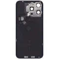 Заднє скло з магнітом MagSafe, NFC і шлейфом спалаху для iPhone 15 Pro Max (Used OEM Pull: Grade C) (Black Titanium)