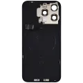 Заднє скло з магнітом MagSafe, NFC і шлейфом спалаху для iPhone 15 Pro Max (Used OEM Pull: Grade C) (Natural Titanium)