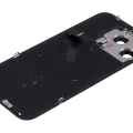 Back Glass w/ MagSafe Magnet & NFC & Flashlight Flex For iPhone 15 Pro Max (Used OEM Pull: Grade C) (White Titanium)