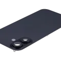 Заднє скло з магнітом MagSafe, NFC і шлейфом спалаху для iPhone 16 (Used OEM Pull: Grade C) (чорний)