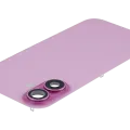 Back Glass w/ MagSafe Magnet & NFC & Flashlight Flex For iPhone 16 (Used OEM Pull: Grade C) (Pink)