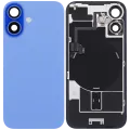 Заднє скло з магнітом MagSafe, NFC і шлейфом спалаху для iPhone 16 (Used OEM Pull: Grade C) (Ultramarine)