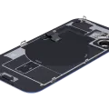 Заднє скло з магнітом MagSafe, NFC і шлейфом спалаху для iPhone 16 (Used OEM Pull: Grade C) (Ultramarine)