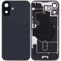 Back Glass w/ MagSafe Magnet & NFC & Flashlight Flex For iPhone 16 Plus (Used OEM Pull: Grade C) (Black)