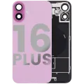 Back Glass w/ MagSafe Magnet & NFC & Flashlight Flex For iPhone 16 Plus (Used OEM Pull: Grade C) (Pink)