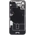 Back Glass w/ MagSafe Magnet & NFC & Flashlight Flex For iPhone 16 Plus (Used OEM Pull: Grade C) (Pink)