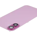 Back Glass w/ MagSafe Magnet & NFC & Flashlight Flex For iPhone 16 Plus (Used OEM Pull: Grade C) (Pink)