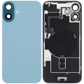 Back Glass w/ MagSafe Magnet & NFC & Flashlight Flex For iPhone 16 Plus (Used OEM Pull: Grade C) (Teal)
