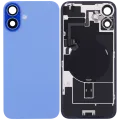 Back Glass w/ MagSafe Magnet & NFC & Flashlight Flex For iPhone 16 Plus (Used OEM Pull: Grade C) (Ultramarine)