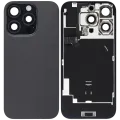 Back Glass w/ MagSafe Magnet & NFC & Flashlight Flex For iPhone 16 Pro (Used OEM Pull: Grade C) (Black Titanium)