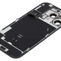 Back Glass w/ MagSafe Magnet & NFC & Flashlight Flex For iPhone 16 Pro (Used OEM Pull: Grade C) (Black Titanium)