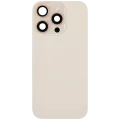 Back Glass w/ MagSafe Magnet & NFC & Flashlight Flex For iPhone 16 Pro (Used OEM Pull: Grade C) (Desert Titanium)