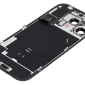 Back Glass w/ MagSafe Magnet & NFC & Flashlight Flex For iPhone 16 Pro (Used OEM Pull: Grade C) (Desert Titanium)