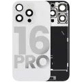 Back Glass w/ MagSafe Magnet & NFC & Flashlight Flex For iPhone 16 Pro (Used OEM Pull: Grade C) (White Titanium)