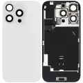 Back Glass w/ MagSafe Magnet & NFC & Flashlight Flex For iPhone 16 Pro (Used OEM Pull: Grade C) (White Titanium)
