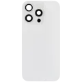Back Glass w/ MagSafe Magnet & NFC & Flashlight Flex For iPhone 16 Pro (Used OEM Pull: Grade C) (White Titanium)