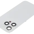 Back Glass w/ MagSafe Magnet & NFC & Flashlight Flex For iPhone 16 Pro (Used OEM Pull: Grade C) (White Titanium)