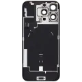 Back Glass w/ MagSafe Magnet & NFC & Flashlight Flex For iPhone 16 Pro Max (Used OEM Pull: Grade C) (Desert Titanium)