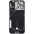 Back Glass w/ MagSafe Magnet & NFC & Flashlight Flex For iPhone 16 Pro Max (Used OEM Pull: Grade C) (Natural Titanium)