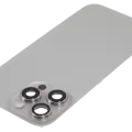 Back Glass w/ MagSafe Magnet & NFC & Flashlight Flex For iPhone 16 Pro Max (Used OEM Pull: Grade C) (Natural Titanium)