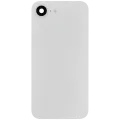 Back Glass w/ Wireless NFC Charging Flex & Flashlight Flex For iPhone 16e (Used OEM Pull: Grade C) (White)