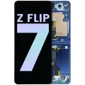 Inner OLED Assembly With Frame For Samsung Galaxy Z Flip 7 5G (US & International) (Service Pack) (Blue Shadow)