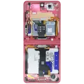 Inner OLED Assembly With Frame For Samsung Galaxy Z Flip 7 5G (US & International) (Service Pack) (Coral Red)