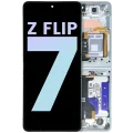 Inner OLED Assembly With Frame For Samsung Galaxy Z Flip 7 5G (US & International) (Service Pack) (Mint)