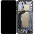 OLED Assembly With Frame For Samsung Galaxy S25 Edge (Service Pack) (Titanium Jetblack)