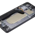 OLED Assembly With Frame For Samsung Galaxy S25 Edge (Service Pack) (Titanium Jetblack)