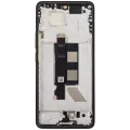 OLED Assembly With Frame Compatible For Xiaomi Redmi Note 14 Pro 5G / Poco X7 (Refurbished) (Black)