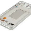 OLED Assembly With Frame For Samsung Galaxy A36 5G (A366 / 2025) (Service Pack) (Lime)
