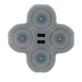 Rubber Conductive D-Pad Buttons (Right) Set For Nintendo Switch Joy Con Controller (6 Piece Set)