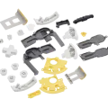 Complete Button Assembly for Nintendo Switch Lite (Yellow)