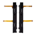 Plastic Rail (Right+Left) With Flex Cable for Nintendo Switch (Gray)