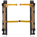 Plastic Rail (Right+Left) With Flex Cable for Nintendo Switch (Gray)