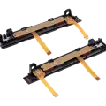 Plastic Rail (Right+Left) With Flex Cable for Nintendo Switch (Red)