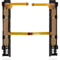 Plastic Rail (Right+Left) With Flex Cable for Nintendo Switch (Yellow)