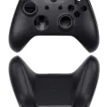 Console Shells (Top and Bottom) (Black) For Xbox One X