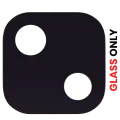 Back Camera Lens (Glass Only) With Adhesive For Google Pixel 4A (Aftermarket Plus)